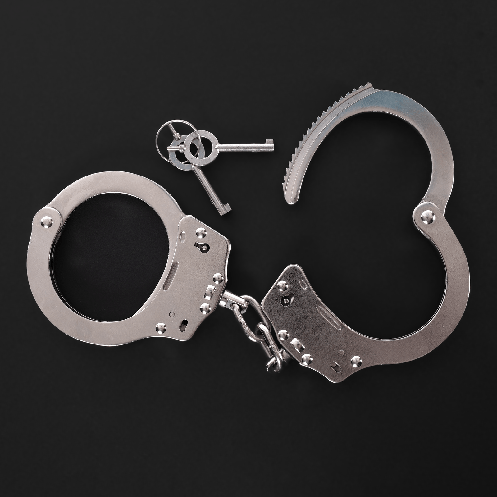 Core By Kink Police-Style Metal Handcuffs - Kink Store