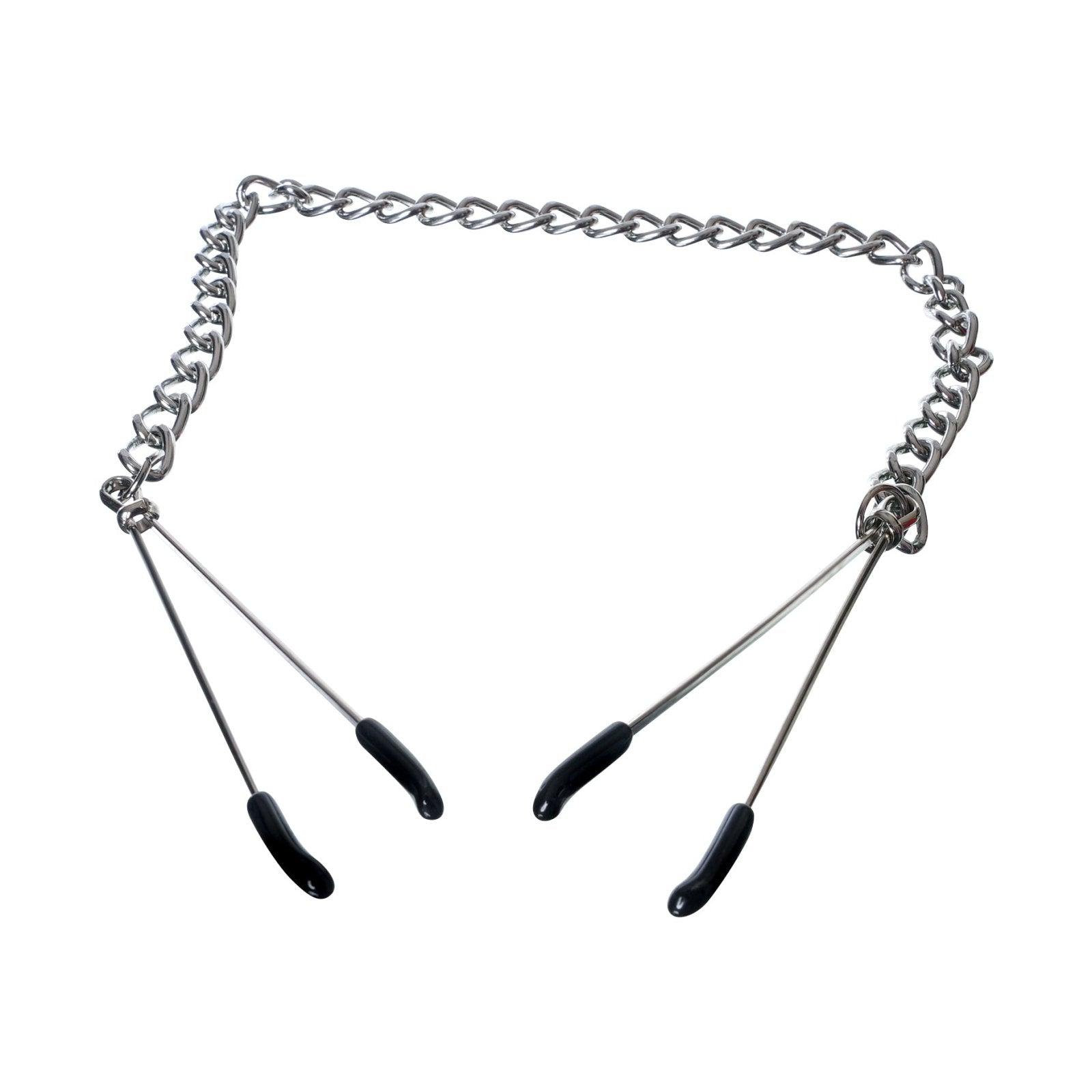 Silver Chain Nipple Clamps By Kink | KinkStore – Kink Store