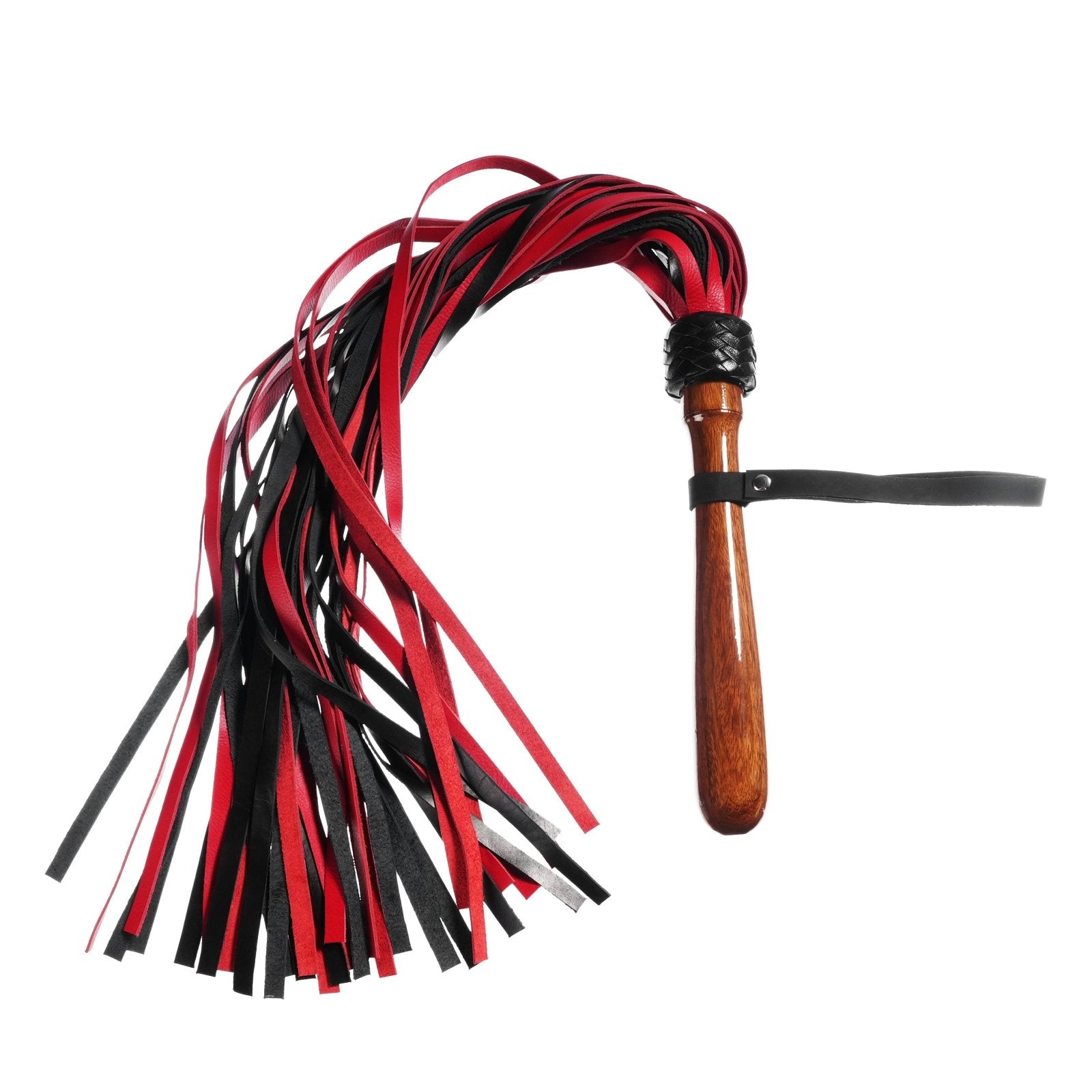 Core by Kink Wood Handle Calf Suede Flogger - Kink Store