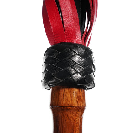 Core by Kink Wood Handle Calf Suede Flogger - Kink Store