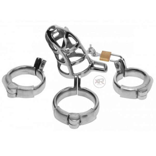Detained Stainless Steel Chastity Cage - Kink Store