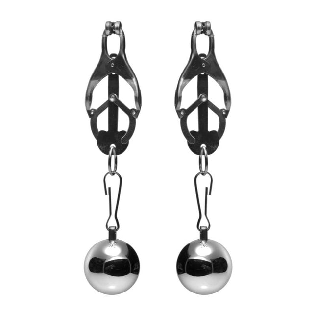 Deviant Monarch Weighted Nipple Clamps - Kink Store