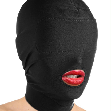Disguise Open Mouth Hood with Padded Blindfold - Kink Store
