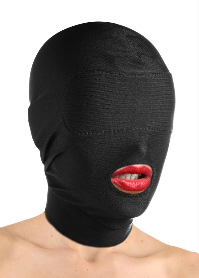 Disguise Open Mouth Hood with Padded Blindfold - Kink Store