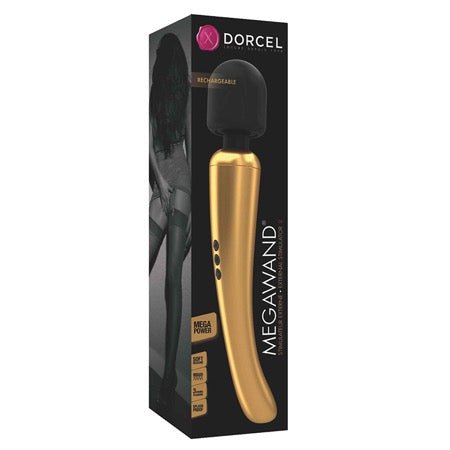 Dorcel MegaWand Gold Rechargeable Wand - Kink Store