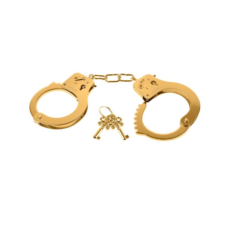 Fetish Fantasy Gold Handcuffs - Kink Store