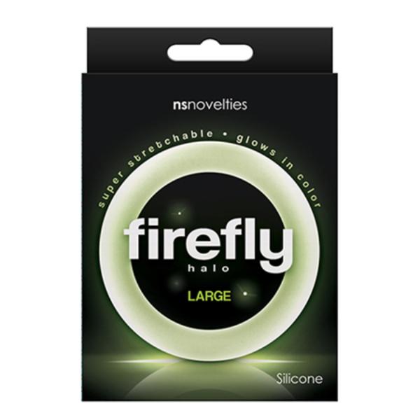 Firefly Halo Glow in the Dark Silicone Cock Ring - Kink Store