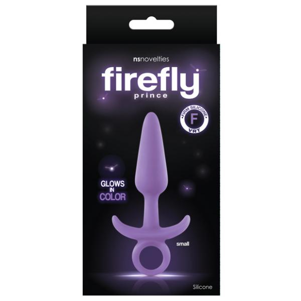 Firefly Prince Ringed Glow In The Dark Anal Plug - 3 Colors Available - Kink Store