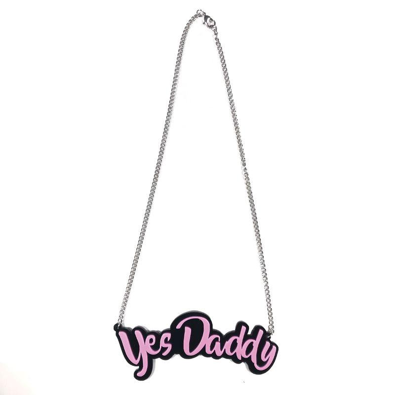 Geeky & Kinky Yes Daddy Necklace - Kink Store