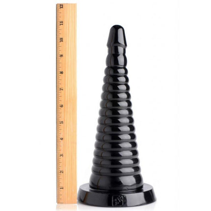 Giant Ribbed Anal Stretching Cone - Kink Store