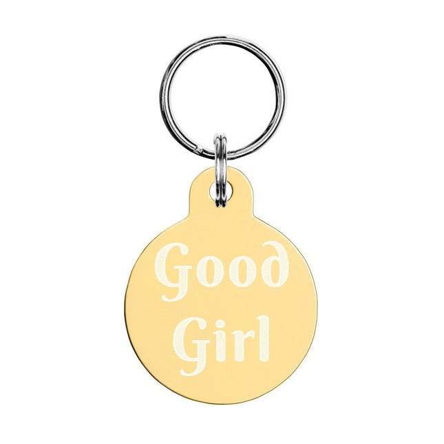 Good Girl pet ID tag - Kink Store