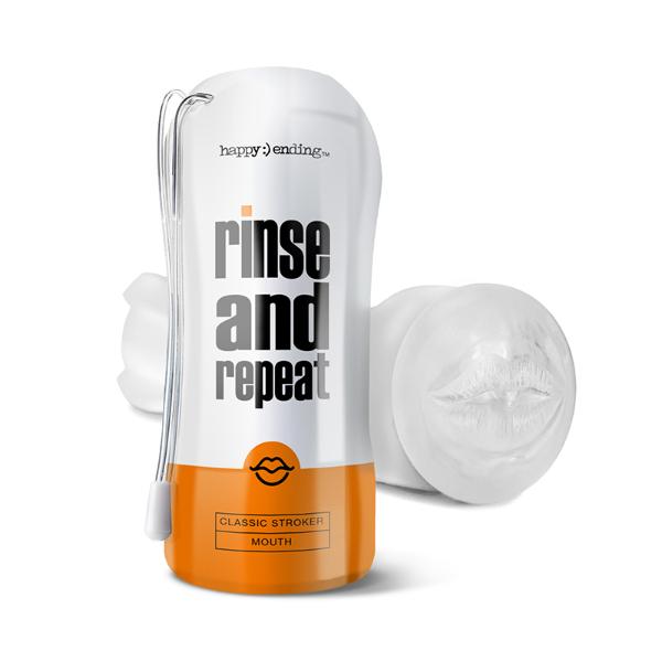 Happy Ending Rinse And Repeat Classic Stroker - Mouth - Sex Toys