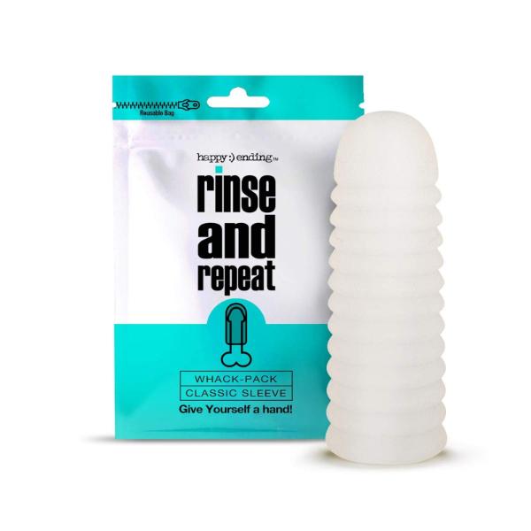 Happy Ending Rinse And Repeat Whack Pack Ridged Sleeve - Kink Store