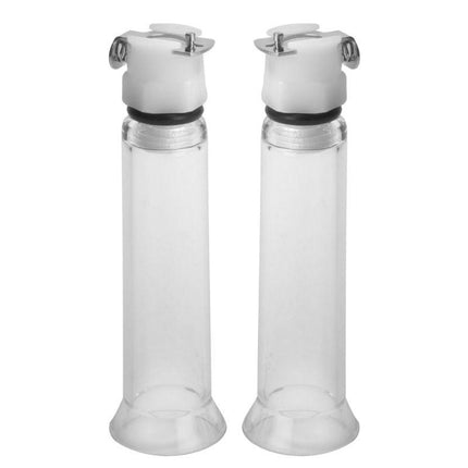 Size Matters Nipple Pumping Cylinders - Sex Toys