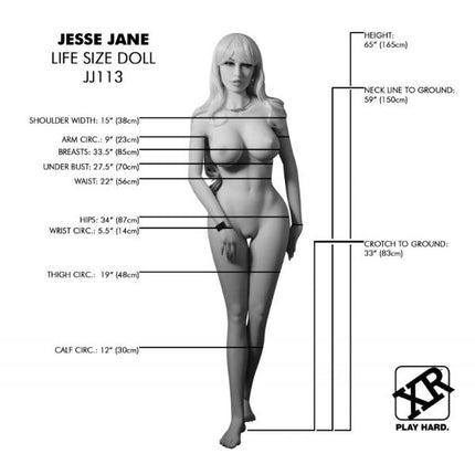 World Famous Jesse Jane Fantasy Life Size Replica Doll - Sex Toys