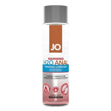 JO H2O Anal Lube - Warming Water Based Lubricant - Kink Store