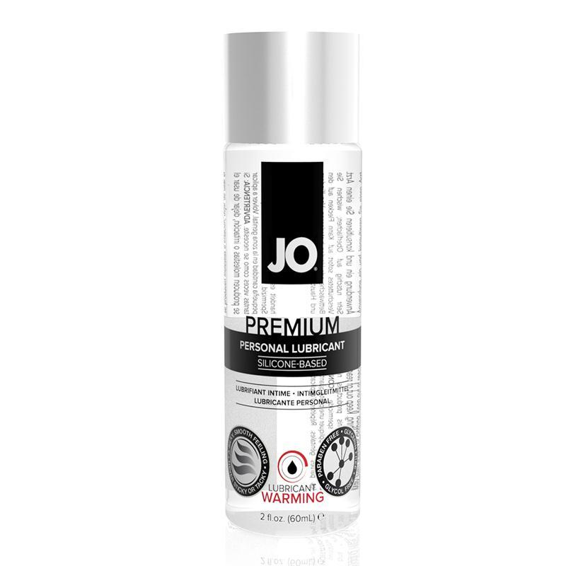 JO Premium Warming Lube - Silicone Based Lubricant - 2 oz - Kink Store