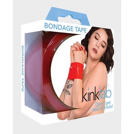 Kinklab Bondage Tape - Red - Kink Store