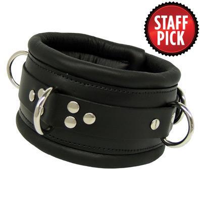 Kink's Deluxe Padded Slave Collar - Kink Store