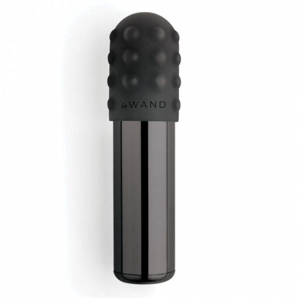 Le Wand Bullet Rechargeable Vibrator - Black - Kink Store