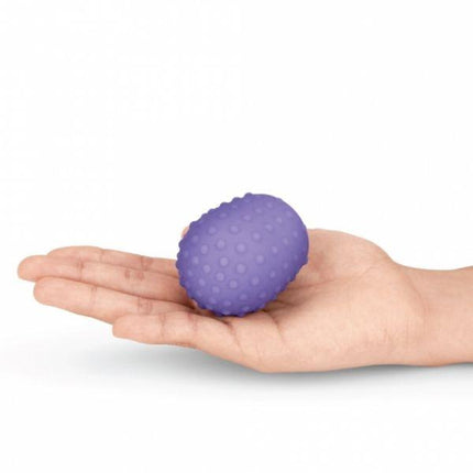 Le Wand Petite Silicone Texture Covers Violet - Kink Store