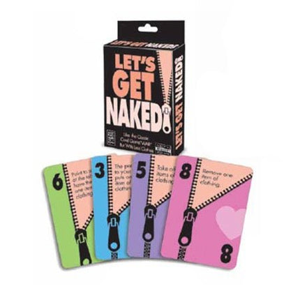 Lets Get Naked Party Card Game - Kink Store