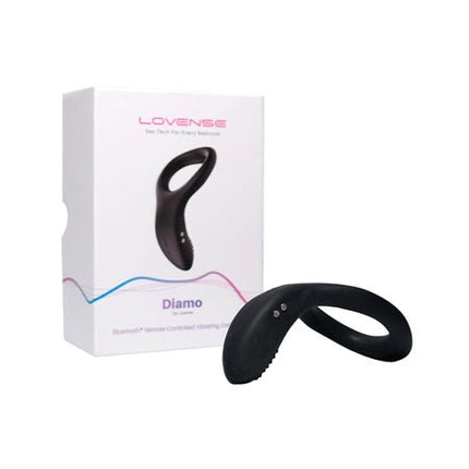 Lovense Diamo Bluetooth Vibrating Cock Ring - Kink Store