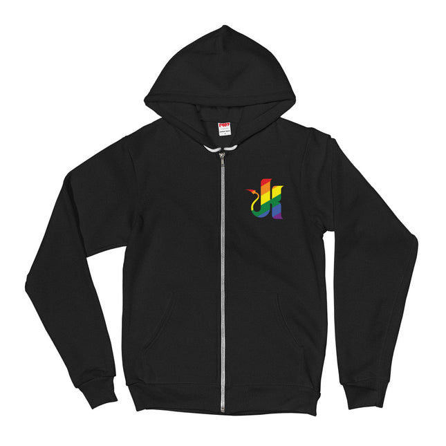 Gay Pride Kink Logo American Apparel Hoodie - 