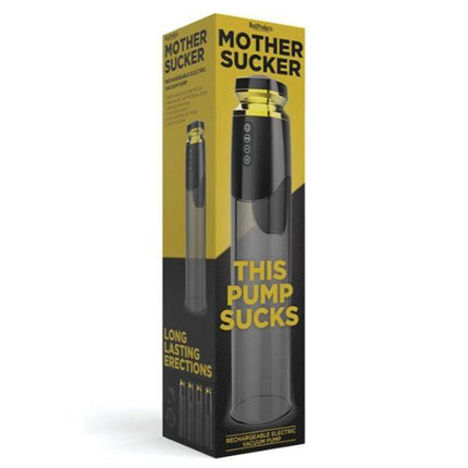 Mother Sucker Rechargeable Electronic Penis Pump - Sex Toys