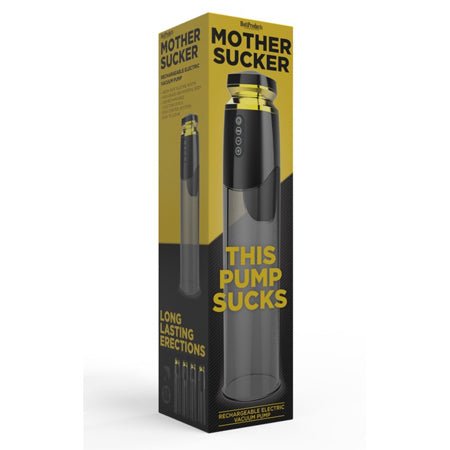 Mother Sucker Rechargeable Electronic Penis Pump - Sex Toys