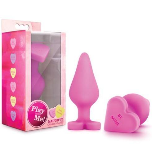 Naughty Candy Heart Butt Plug - Sex Toys