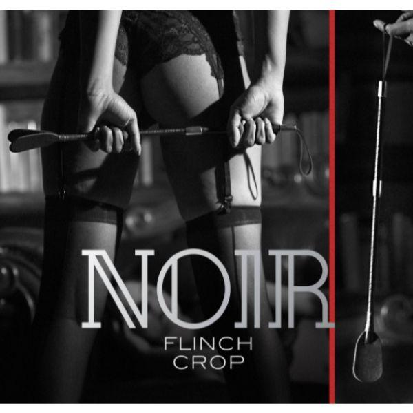 Noir Flinch Riding Crop - BDSM Gear