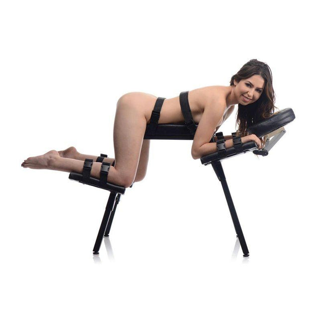 Obedience Extreme Sex Bench with Restraint Straps - Bondage Toys