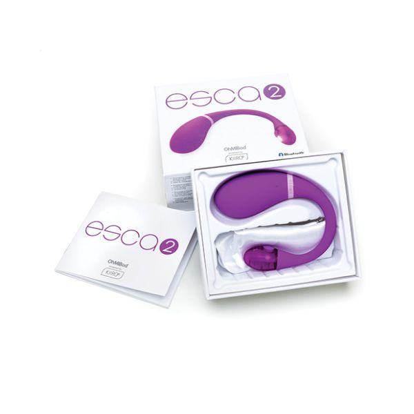Ohmibod Esca 2 Interactive App Controlled Insertable Vibe - Purple - Kink Store