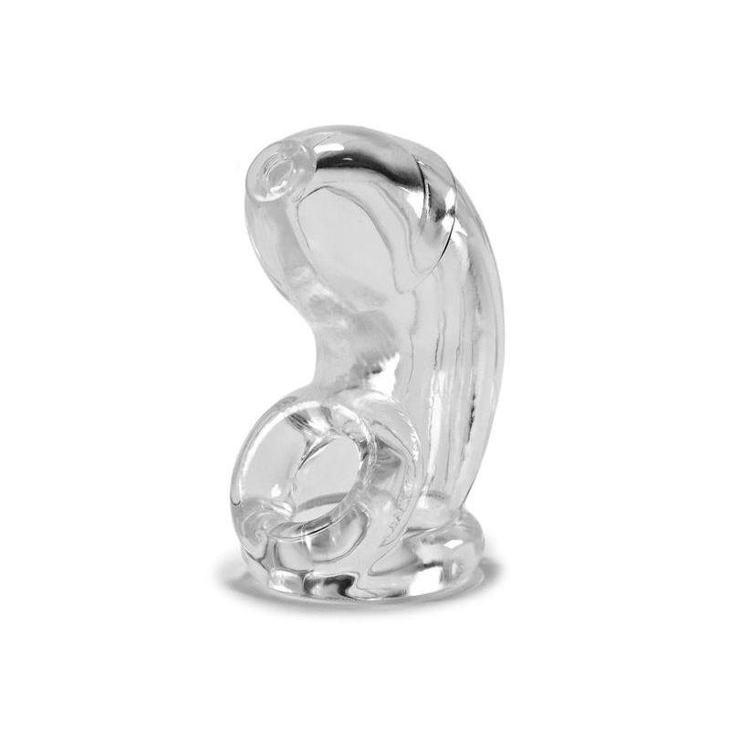 OxBalls Cock-Lock Chastity Cage - Clear - Kink Store