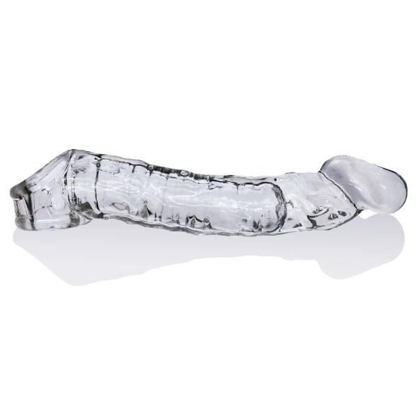 Oxballs Muscle Ripped Cocksheath Clear - Sex Toys
