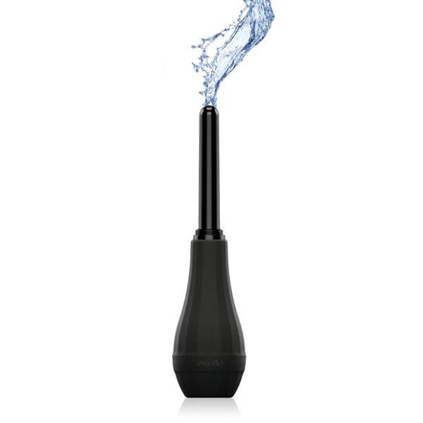 Perfect Fit Ergoflo Extra Anal Douche - Black - Kink Store