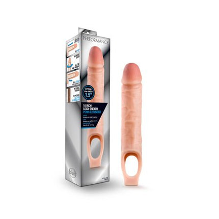 Performance Cock Sheath Realistic Penis Extender - Kink Store