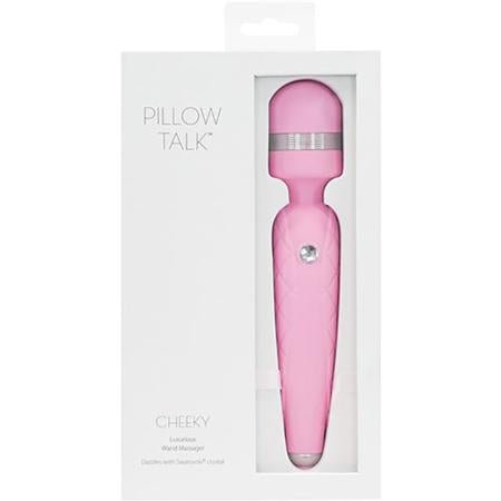 Pillow Talk Cheeky Wand Vibrator - Pink - Sex Toys