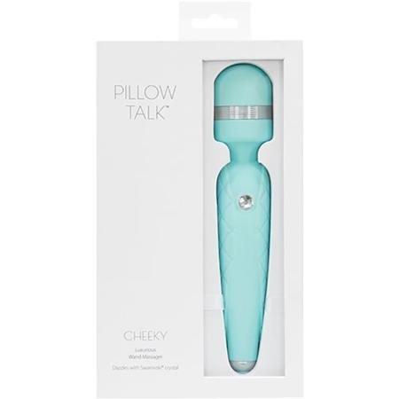 Pillow Talk Cheeky Wand Vibrator - Teal - Sex Toys
