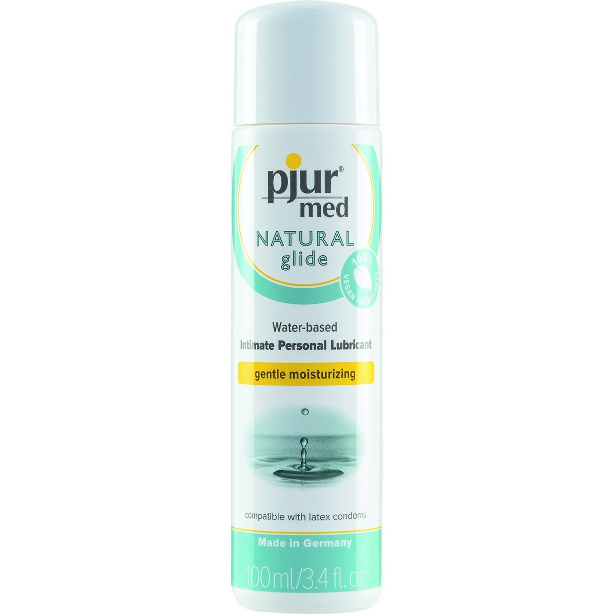 Pjur Med Natural Lubricant - 3.4 oz - Lube, Toy Care and Better Sex