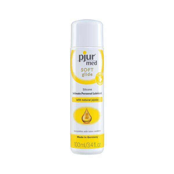 Pjur Med Soft Glide Silicone Based Lubricant - 3.4 oz - Lube, Toy Care and Better Sex