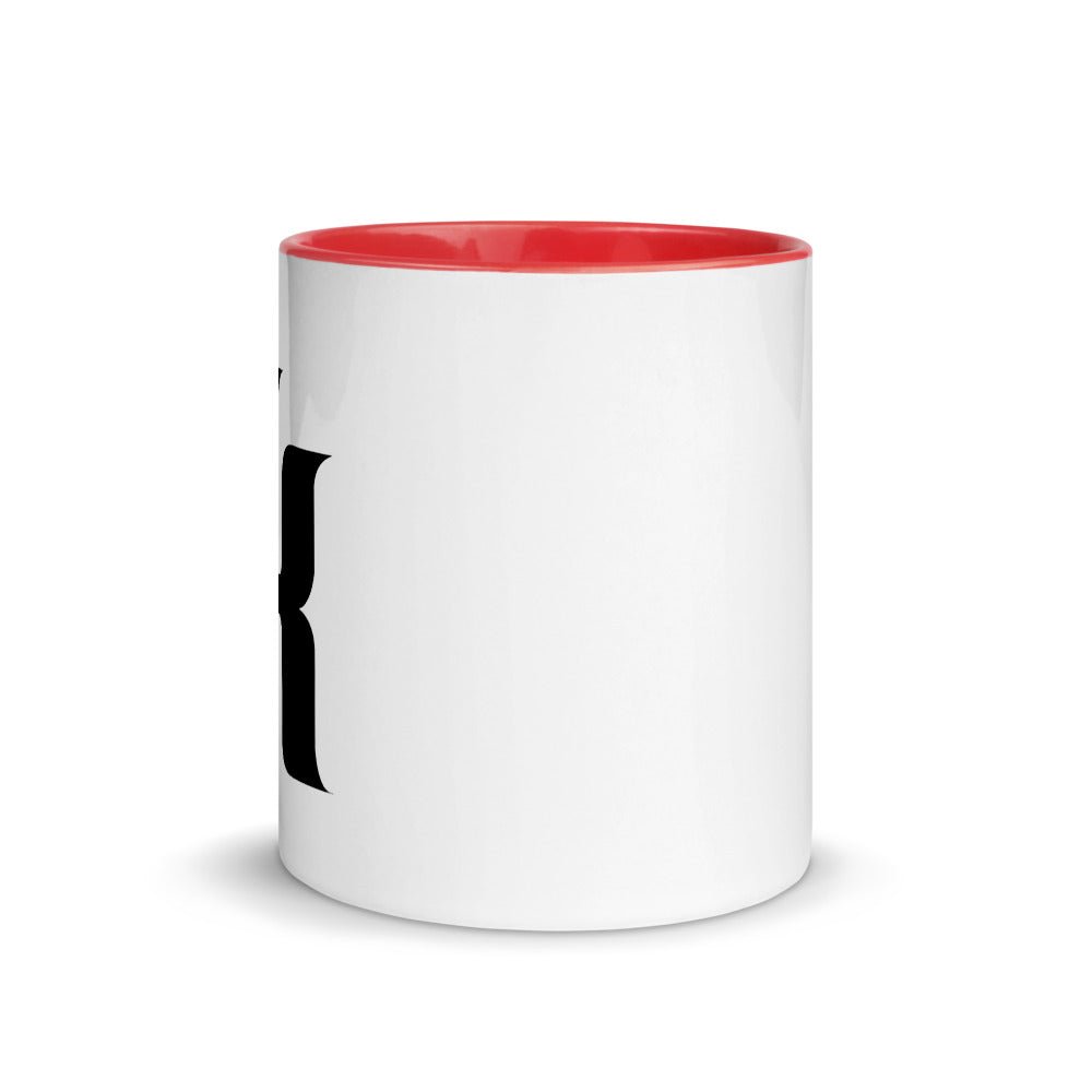 Red Accented Mug with Black Kink Logo - Kink Brand