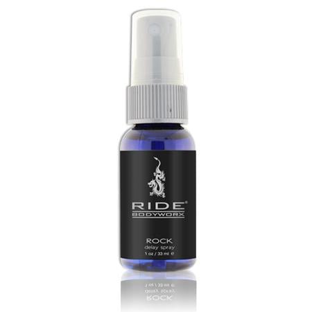 Ride Rock Delay Spray 1oz - Lube, Toy Care and Better Sex