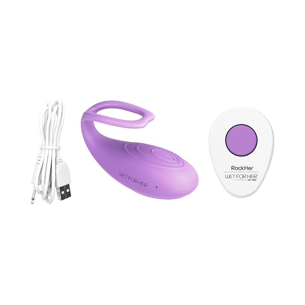 RockHer by Wet For Her Wearable Scissoring Vibrator - Sex Toys
