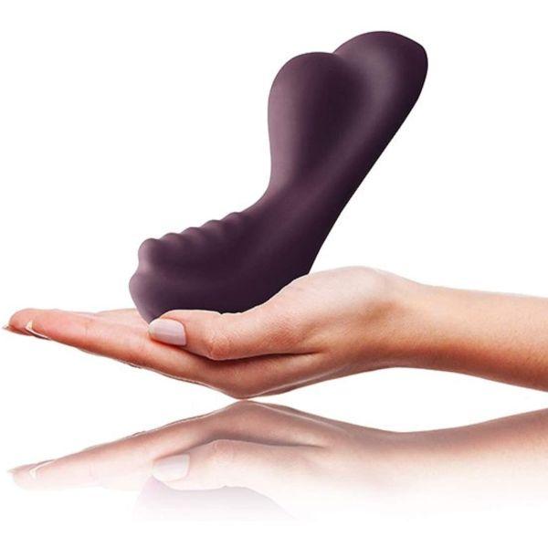 Rocks-Off Ruby Glow Saddle Vibrator - Sex Toys