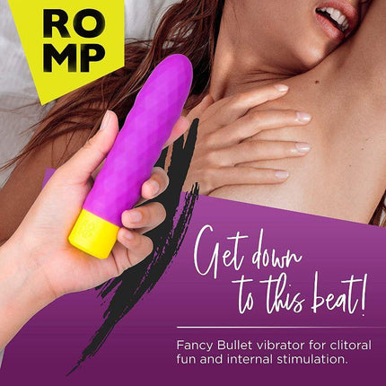 Romp Beat Silicone Bullet Vibrator - Rechargeable Waterproof Vibe - Sex Toys