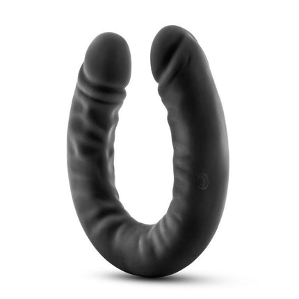 Ruse Silicone Double Headed Dildo - 18 Inch - Black - Sex Toys