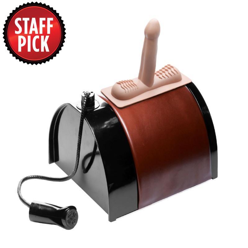 Saddle Deluxe Riding Sex Machine with Dual Attachments - Sex Toys