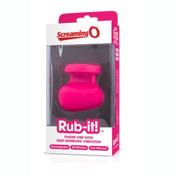 Screaming O Rub-it! Wide Finger Vibrator - Sex Toys